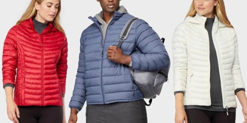 32 Degrees Men’s & Women’s Ultra-Light Down Packable Jackets Only $24.99 (Regularly $100)