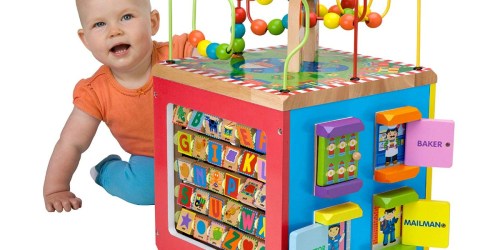 ALEX Toys Discover My Busy Town Wooden Activity Cube Only $29.99 Shipped at Amazon