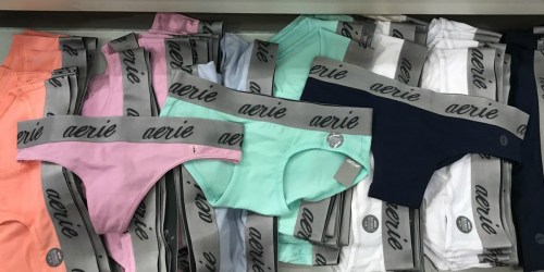 TEN Pairs of Women’s Undies Only $25 Shipped at Aerie | Just $2.50 Per Pair