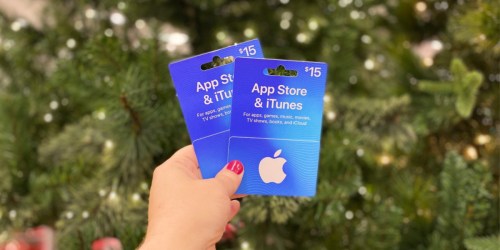 Buy One, Get One 20% Off iTunes & Apple App Store Gift Cards at Target