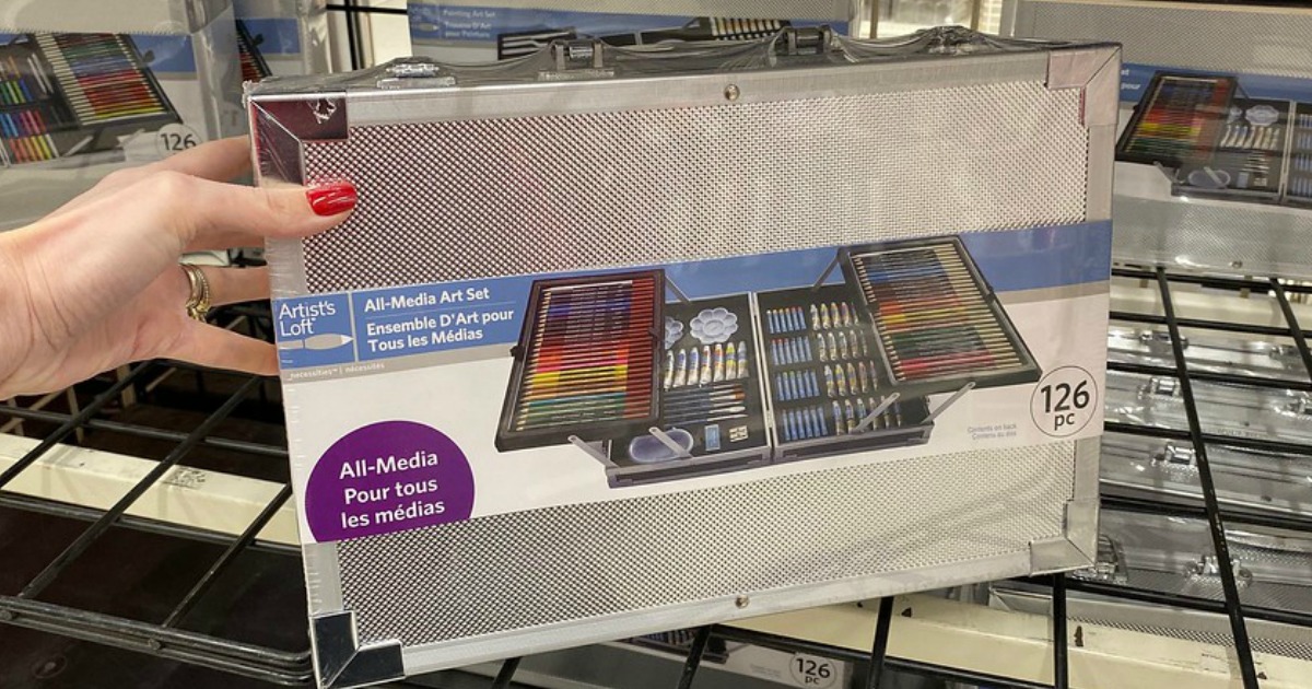 126Piece Art Gift Sets Only 15.99 at Michaels (Regularly 65)