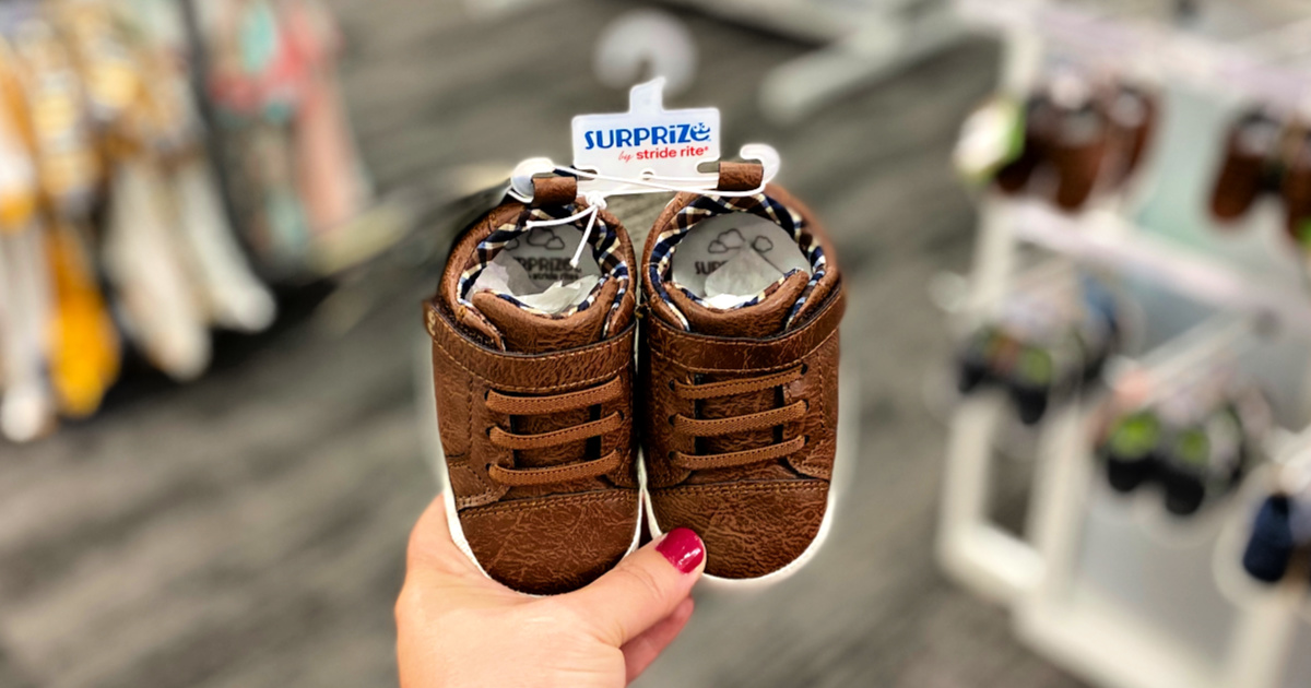 surprize baby shoes