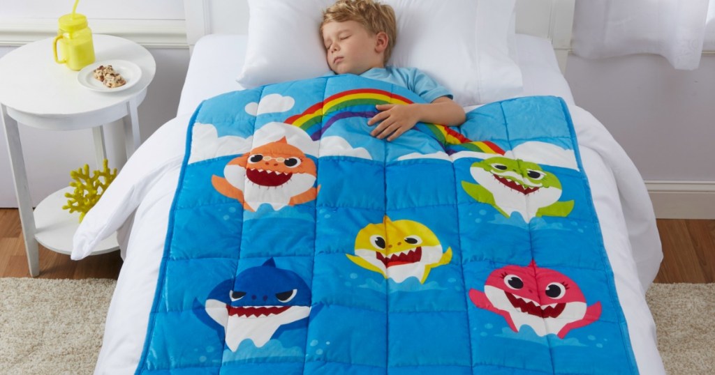 Baby Shark Weighted Blanket