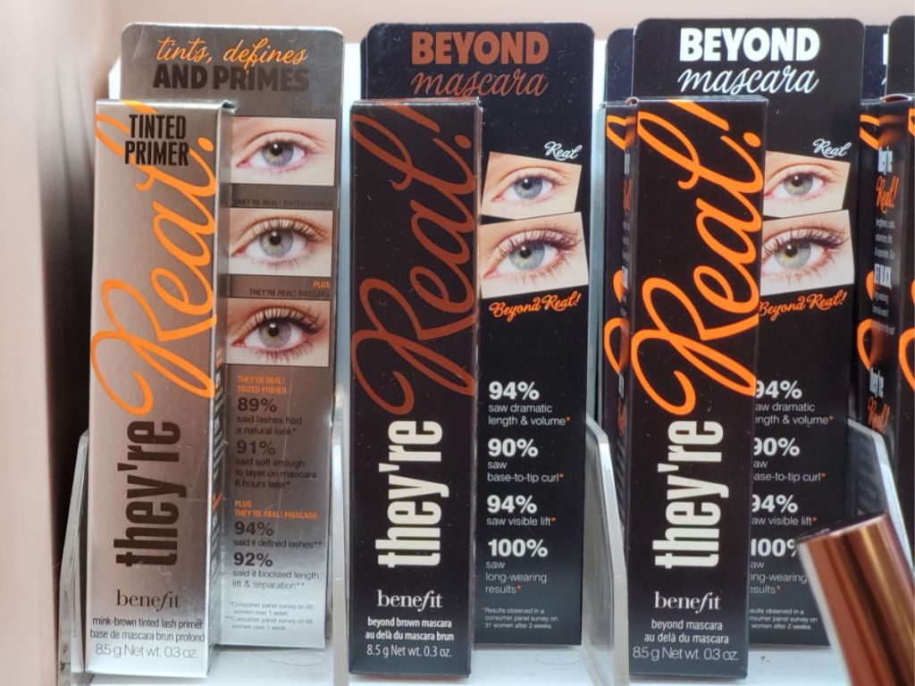 Benefit They're Real! Lengthening Mascara and tint on shelf