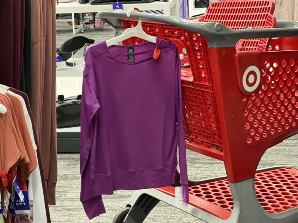 target champion long sleeve