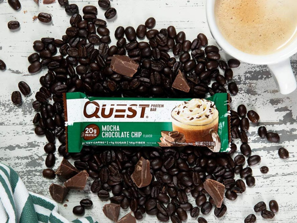 Quest Nutrition Mocha Chocolate Chip Protein Bar