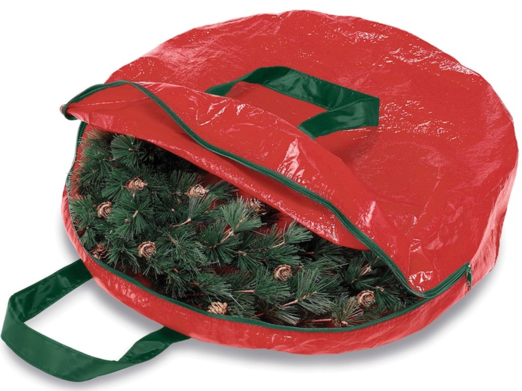 Whitmor Holiday Garland & Wreath Storage Bag