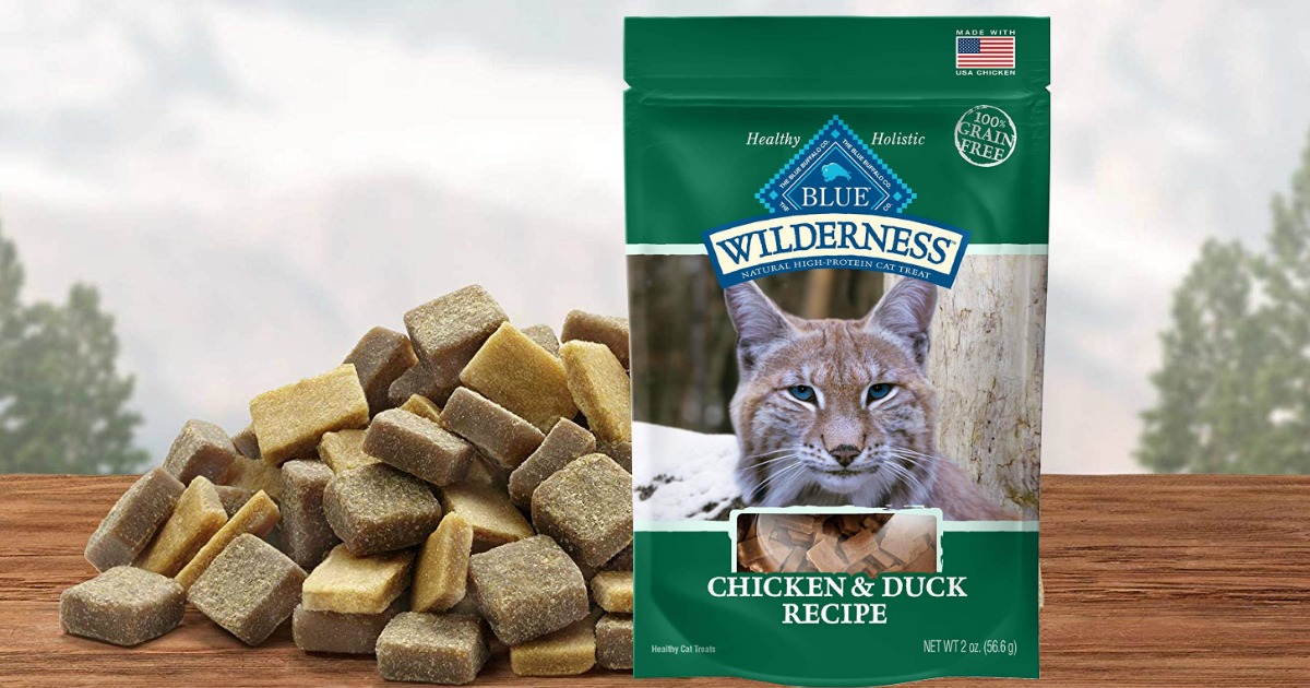 Blue Buffalo Wilderness Grain Free Cat Treats Only 1.95 Shipped on