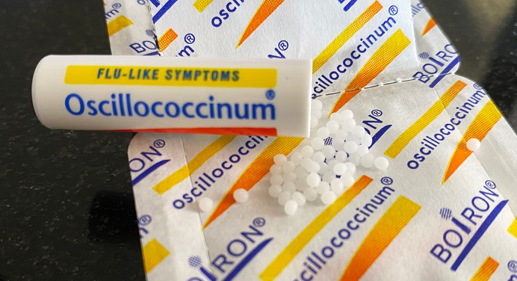 Boiron Oscillococcinum On Table