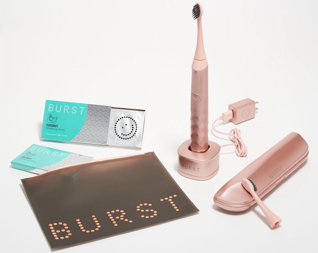 Burst Toothbrush Set with accessories