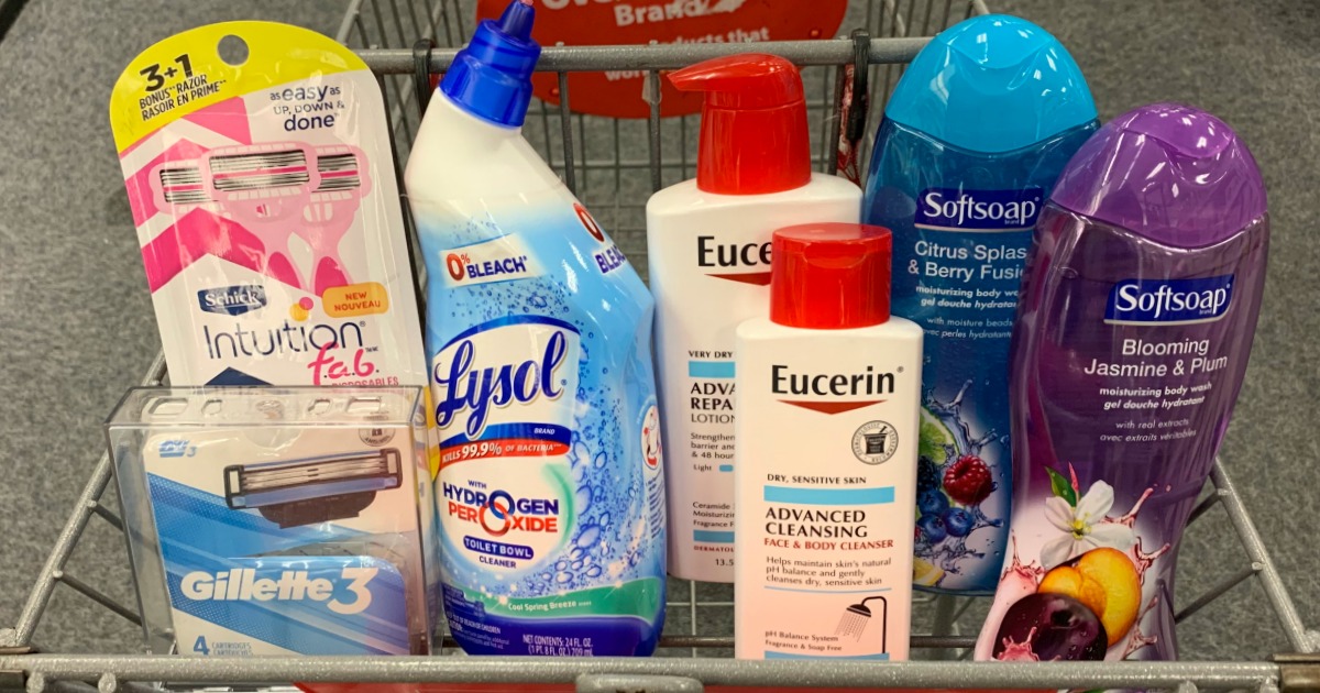 products in basket at CVS
