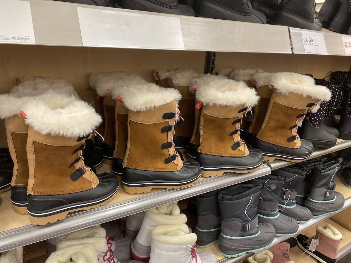 target girls winter boots