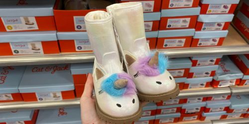 30% Off Girls Boots at Target | Unicorns, Duck Boots & More!