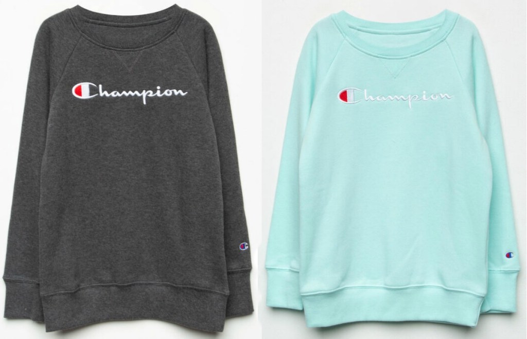 Girls Champion Sweatshirts in two colors