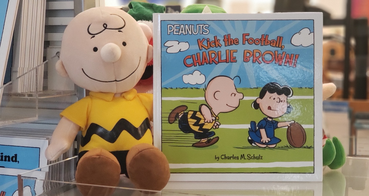Charlie Brown Plush and Book