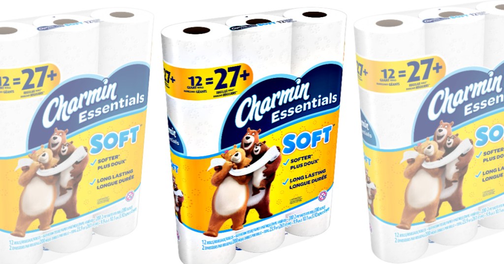 Charmin Essentials Bath Tissue 12 Pack Giant Rolls
