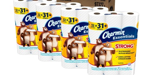 Charmin Essentials Strong Toilet Paper 48 Giant Rolls Only $18.71 Shipped at Amazon