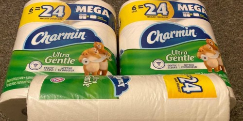 Charmin Ultra Gentle Bath Tissue 18 MEGA Rolls Only $13.62 Shipped on Amazon