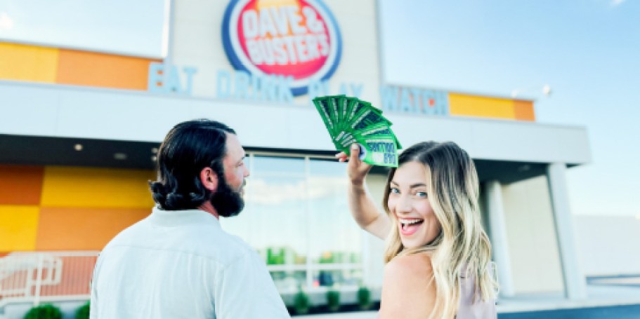 WOW! Dave & Buster’s Unlimited Game Play Only $2.50 on July 4th