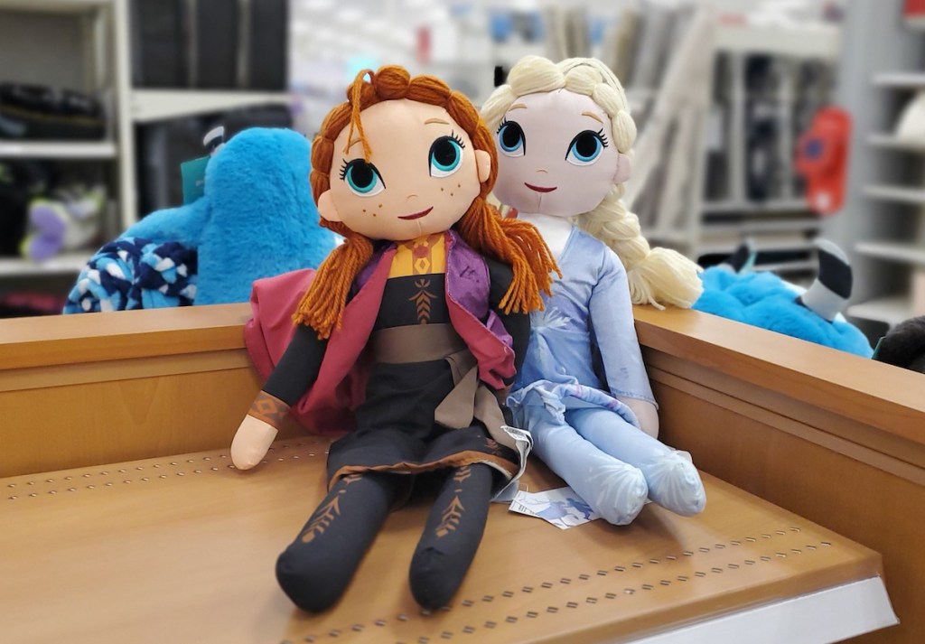 Disney Anna and Elsa Plush