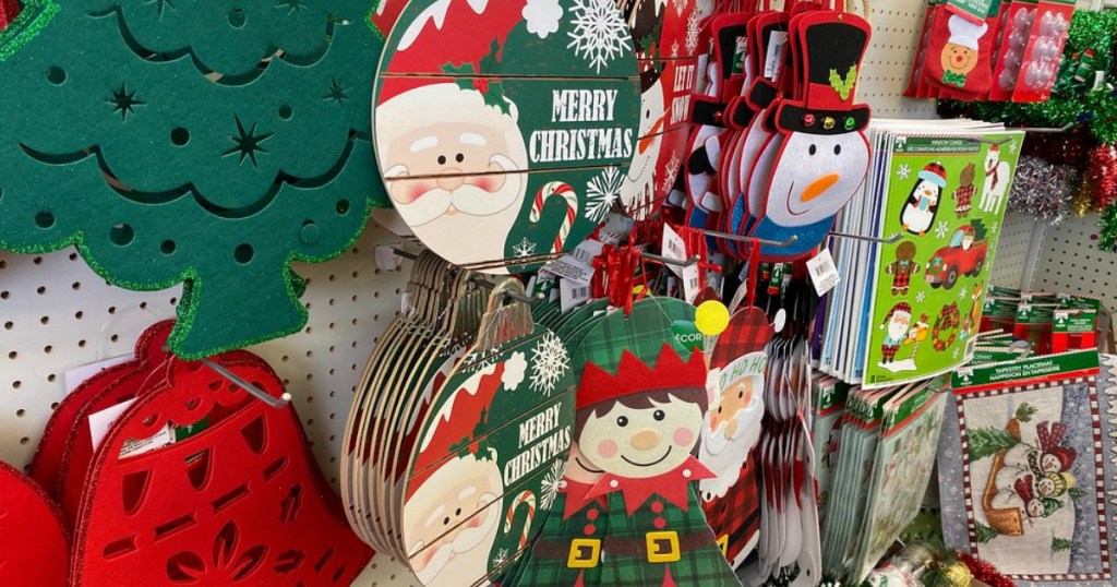 Dollar Tree Christmas Clearance: Decorations, Gift Bags &amp; More Just 50