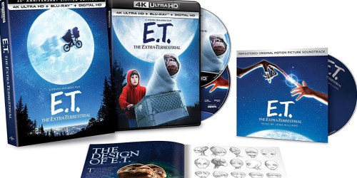 E.T. The Extra-Terrestrial 35th Anniversary 4K Ultra HD Set Only $9.99 at Amazon (Regularly $24)