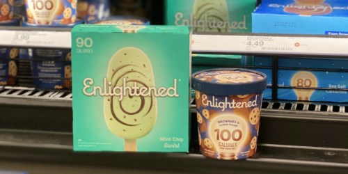 Up to 50% Off Enlightened Ice Cream Pints & Bars at Target