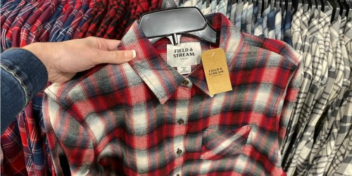 Field & Stream Flannel Shirts Only $9.98 at Dick’s Sporting Goods (Regularly $25)