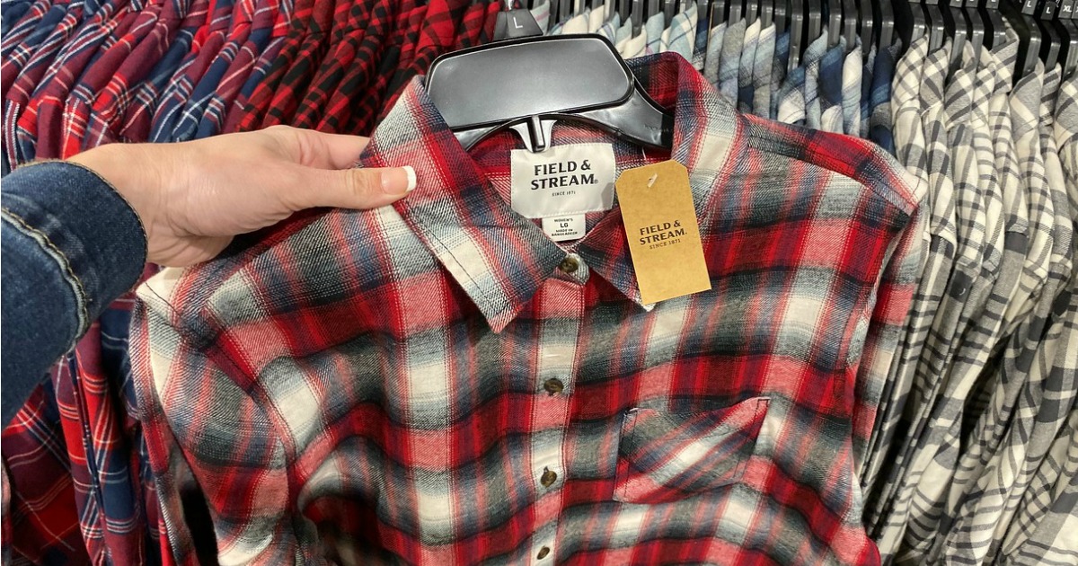 Field & Stream Flannel Shirts Only $9.98 at Dick's Sporting Goods  (Regularly $25)