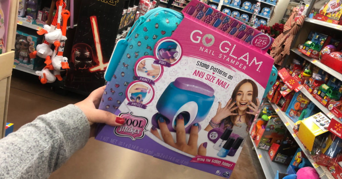 GO GLAM Nail Stamper Kit Only $14.99 at Michaels (Regularly $30)