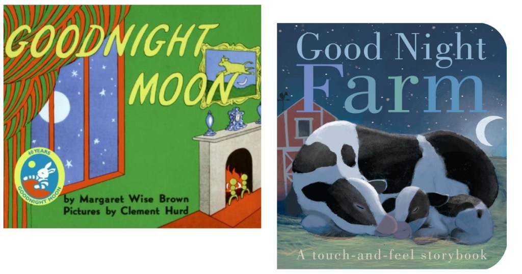 Goodnight Moon or Farm Books