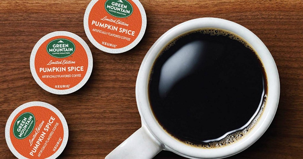 Green Mountain Pumpkin Spice Coffee and k-cups