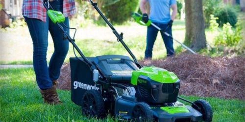 Greenworks Cordless Mower + TWO Batteries Only $199.99 Shipped (Regularly $400)