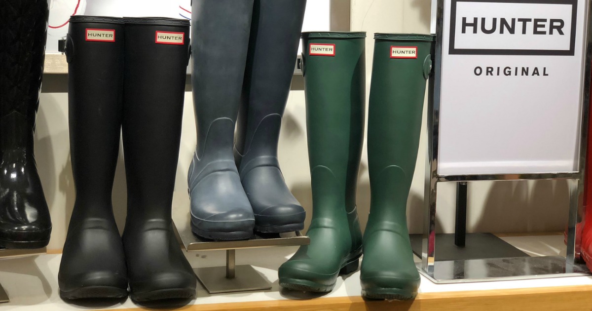 zappos hunter women's rain boots
