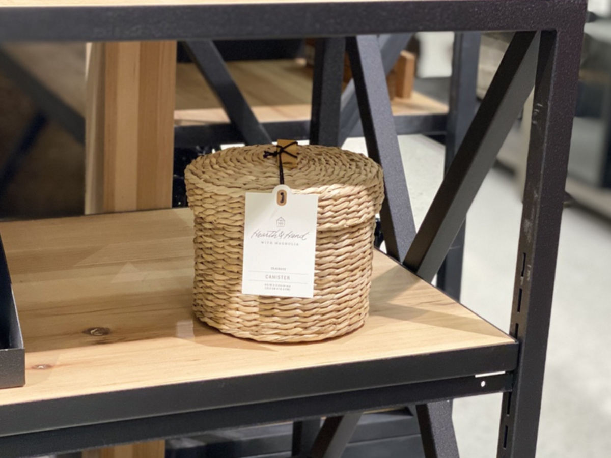 Woven Bath Storage Canister - Hearth & Hand with Magnolia