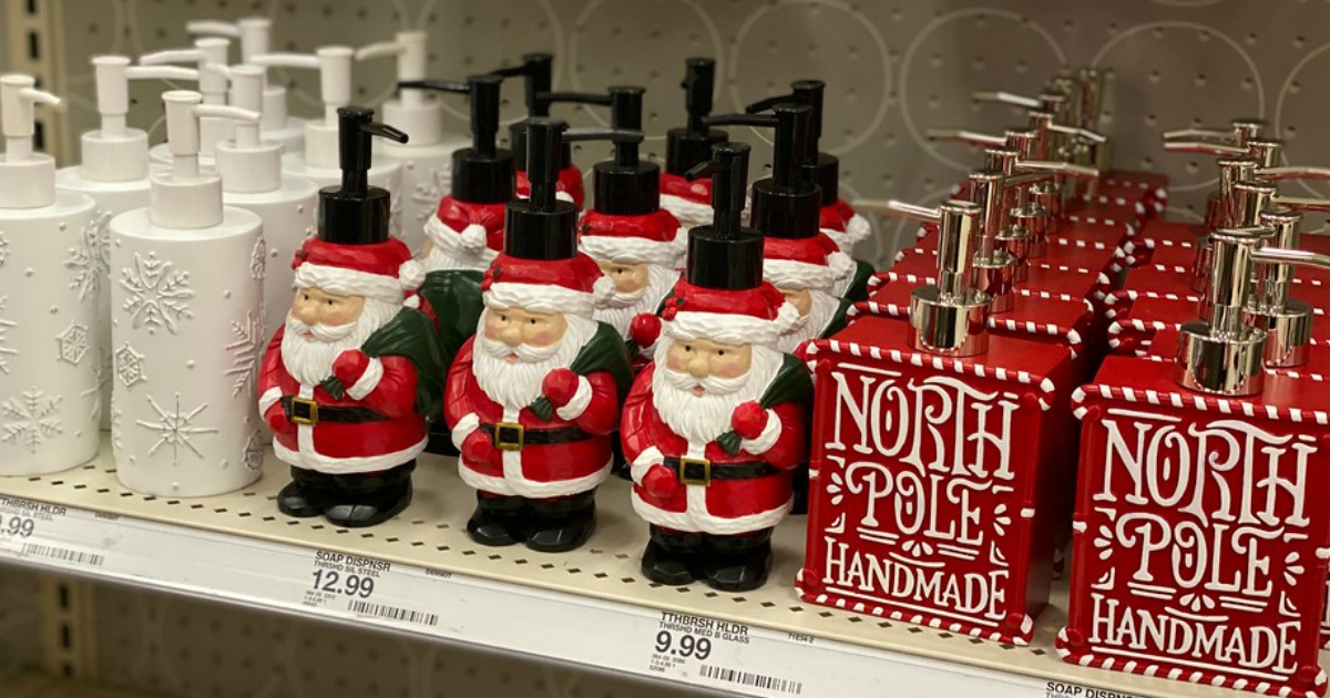 target holiday bathroom decor