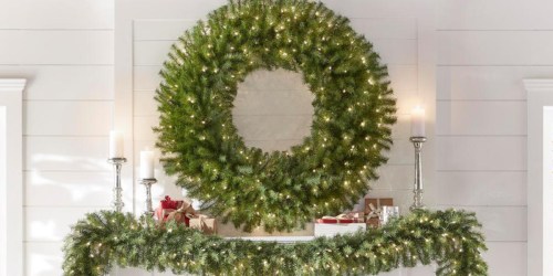 Up to 40% Off Artificial Trees & Wreaths at Home Depot + Free Shipping