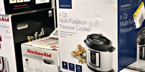 Insignia Pressure Cooker Only $29.99 on BestBuy.com (Regularly $60) | Slow Cooks, Sears, Sautés & More