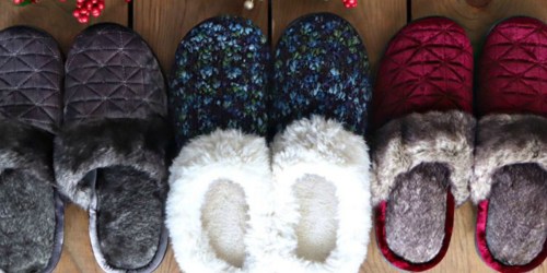 Isotoner Cyber Monday Sale | Women’s Slippers Just $11.99 Shipped (Regularly $26)
