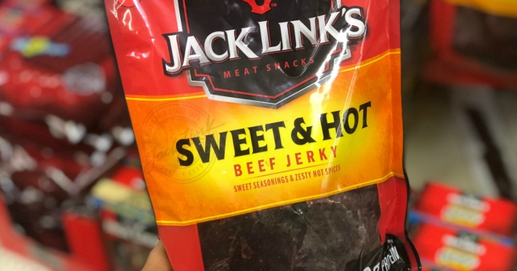 Jack Link's Sweet & Hot Beef Jerky in package