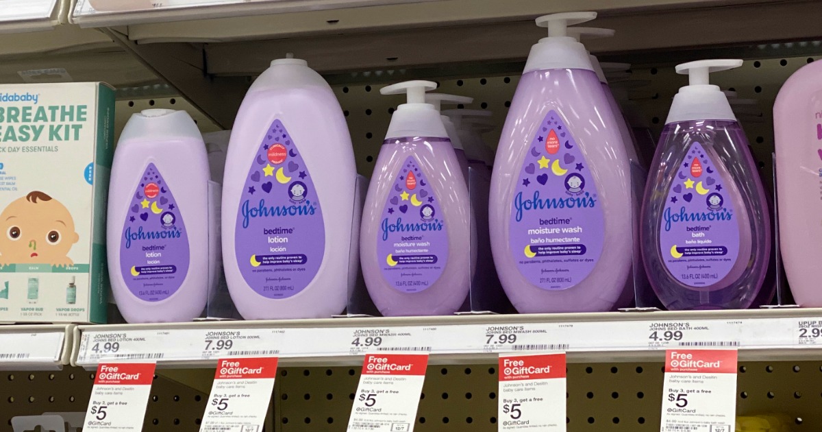 Johnson's Baby Washes Target