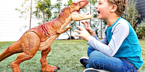 Jurassic World Battle Damage Roarin’ T-Rex Only $22.49 Shipped at Best Buy (Regularly $50)