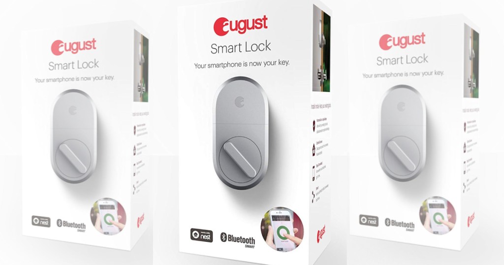 Keyless Home Entry August Smart Lock in box