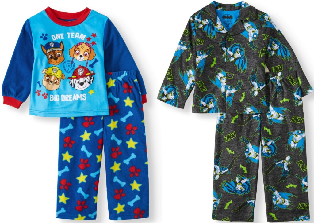 Toddler Boys two piece pajamas sets