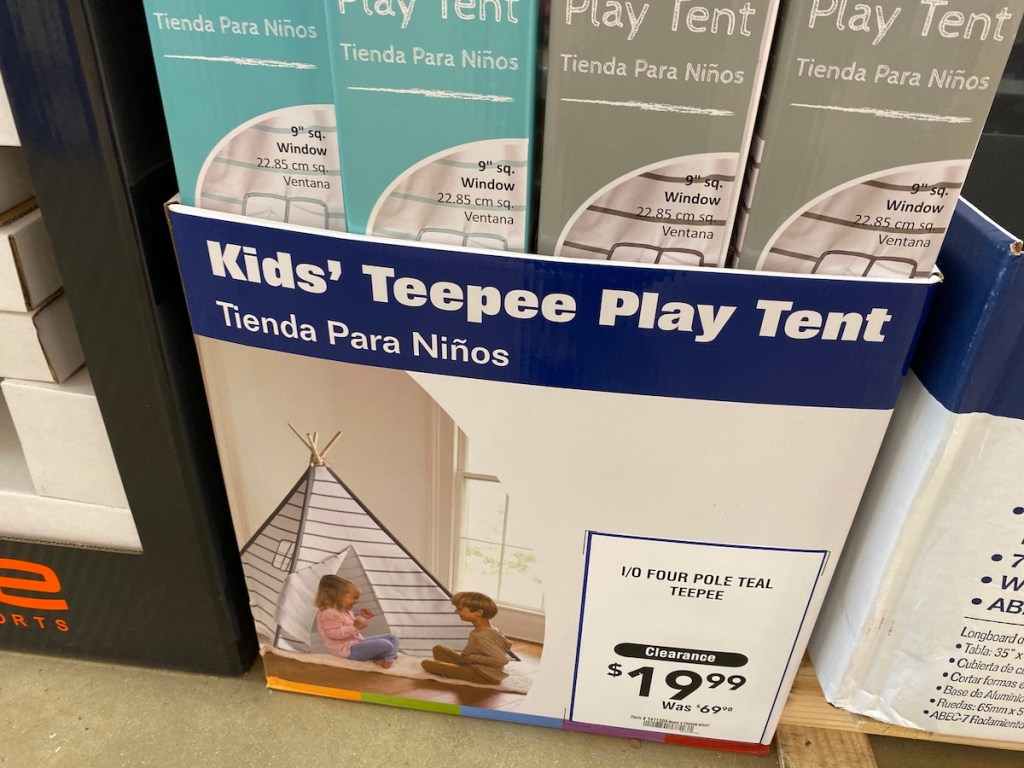 Kids Teepee Play Tent