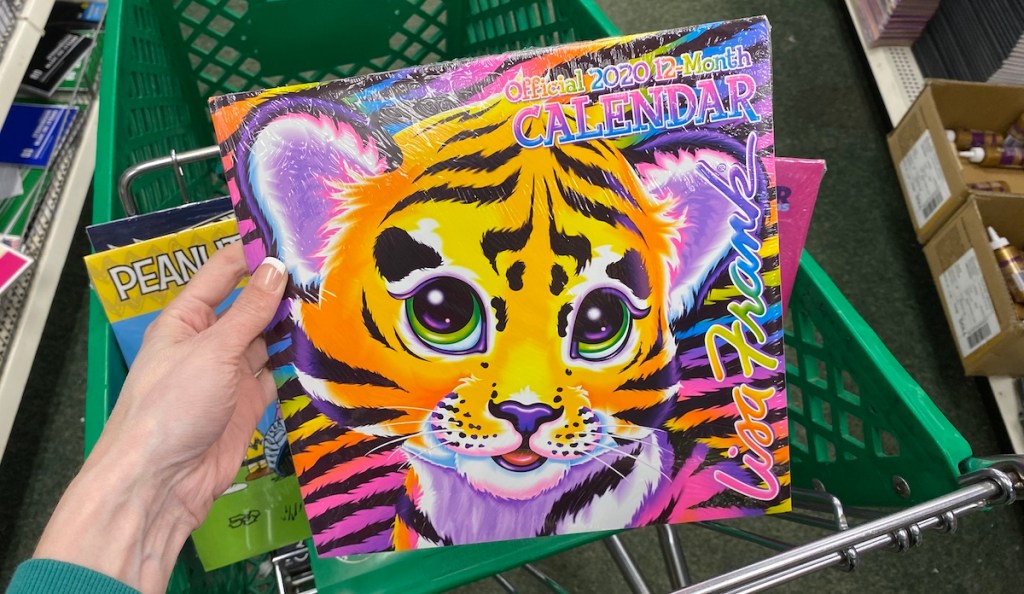 2020 Wall Calendars Just 1 at Dollar Tree Lisa Frank, Hot Wheels