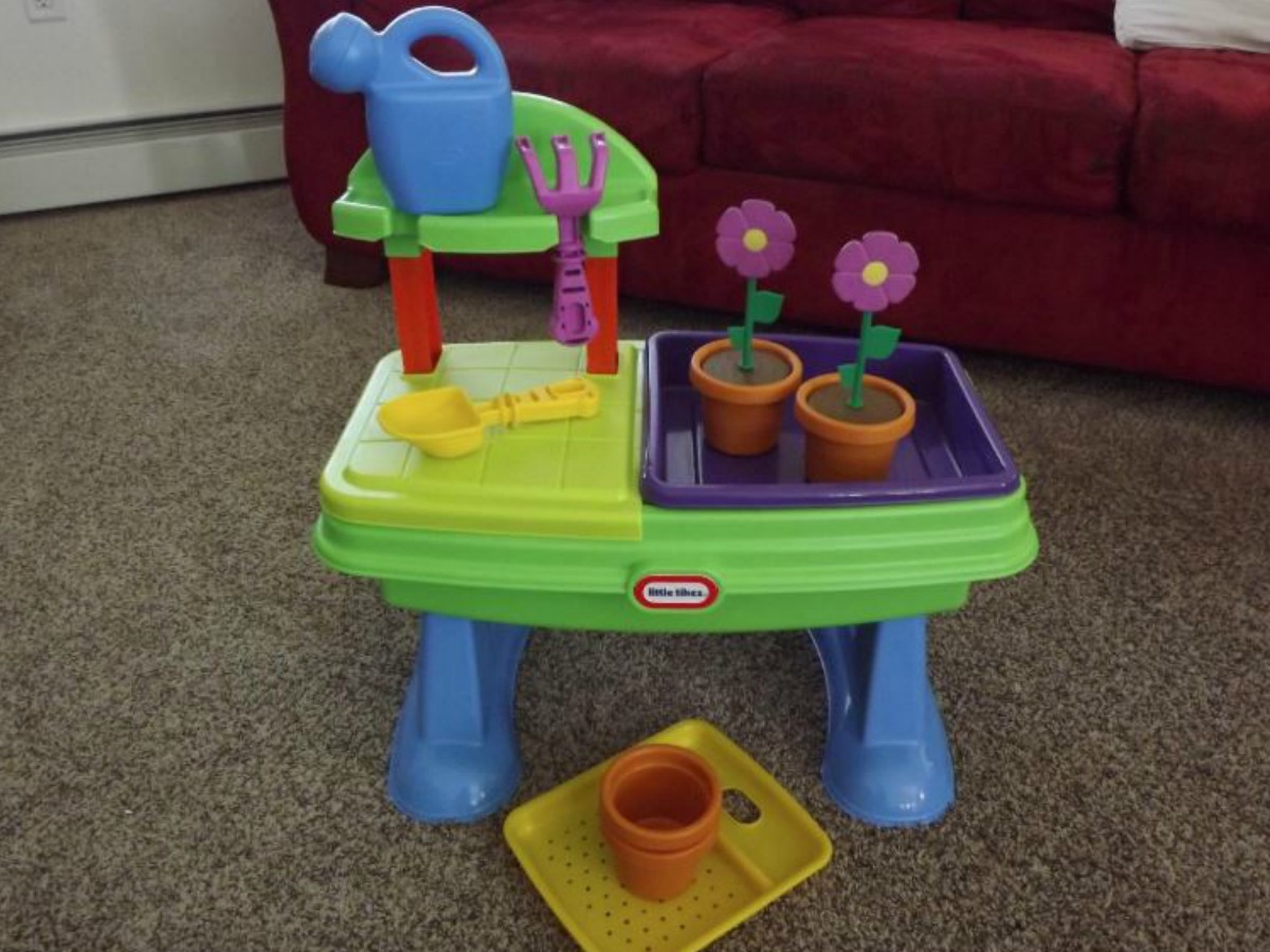 little tikes toy bench