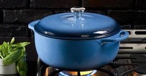 Lodge 7.5-Quart Cast Iron Dutch Oven Only $43 Shipped at TJ Maxx