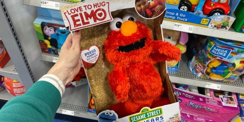 Sesame Street Love to Hug Elmo Plush Toy Only $10.49 Shipped at Best Buy (Regularly $30)