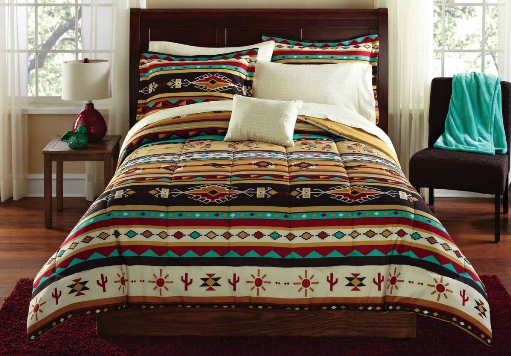 Mainstays Kakopelli Bedding on bedsuite